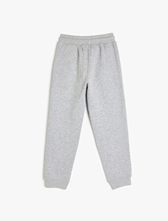 Cep Detaylı Beli Lastikli Jogger Eşofman Altı