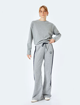 Uzun Kollu Bisiklet Yaka Oversize Tişört