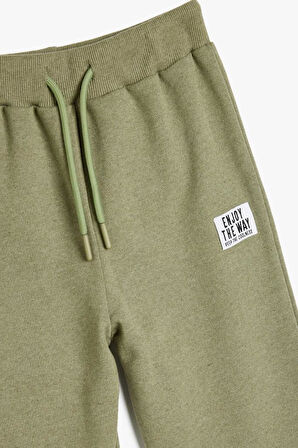 Koton Erkek Çocuk Beli Bağlamalı Cep Detaylı Basic Jogger Eşofman Altı