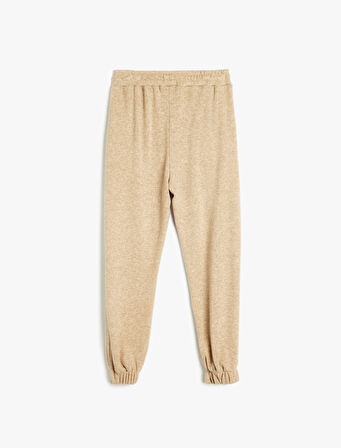 Beli Lastikli Cep Detaylı Viskon Karışımlı Jogger Eşofman Altı