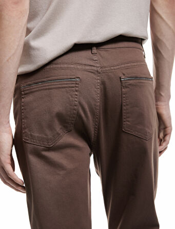 Pamuklu Straight Fit Gabardin Pantolon