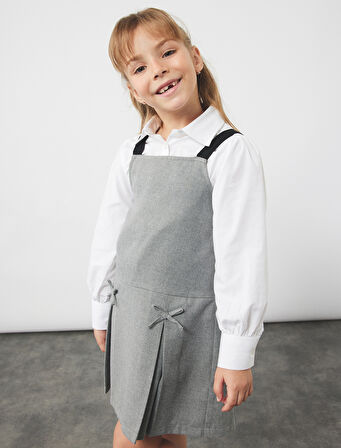 Pamuklu Düğmeli Uzun Kollu Basic Gömlek