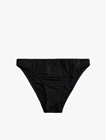 Astarlı Parlak Yüksek Bel Bikini Altı