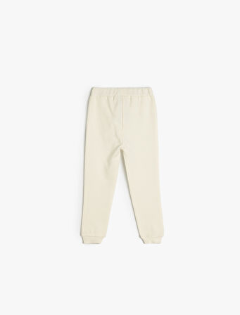Pamuklu Beli Ayarlanabilir Lastikli Basic Jogger Eşofman Altı