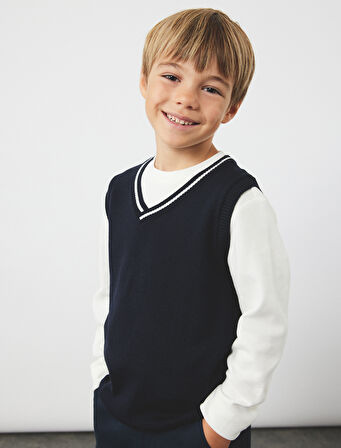 Bisiklet Yaka Pamuklu Basic Uzun Kollu Basic Tişört