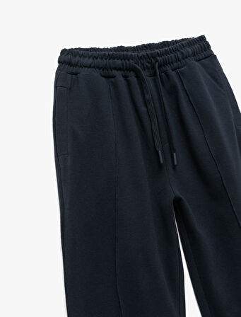 Pamuklu Cep Detaylı Basic Eşofman Altı