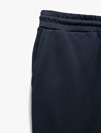 Lastikli Paça Cep Detaylı Beli Bağcıklı Jogger Eşofman Altı