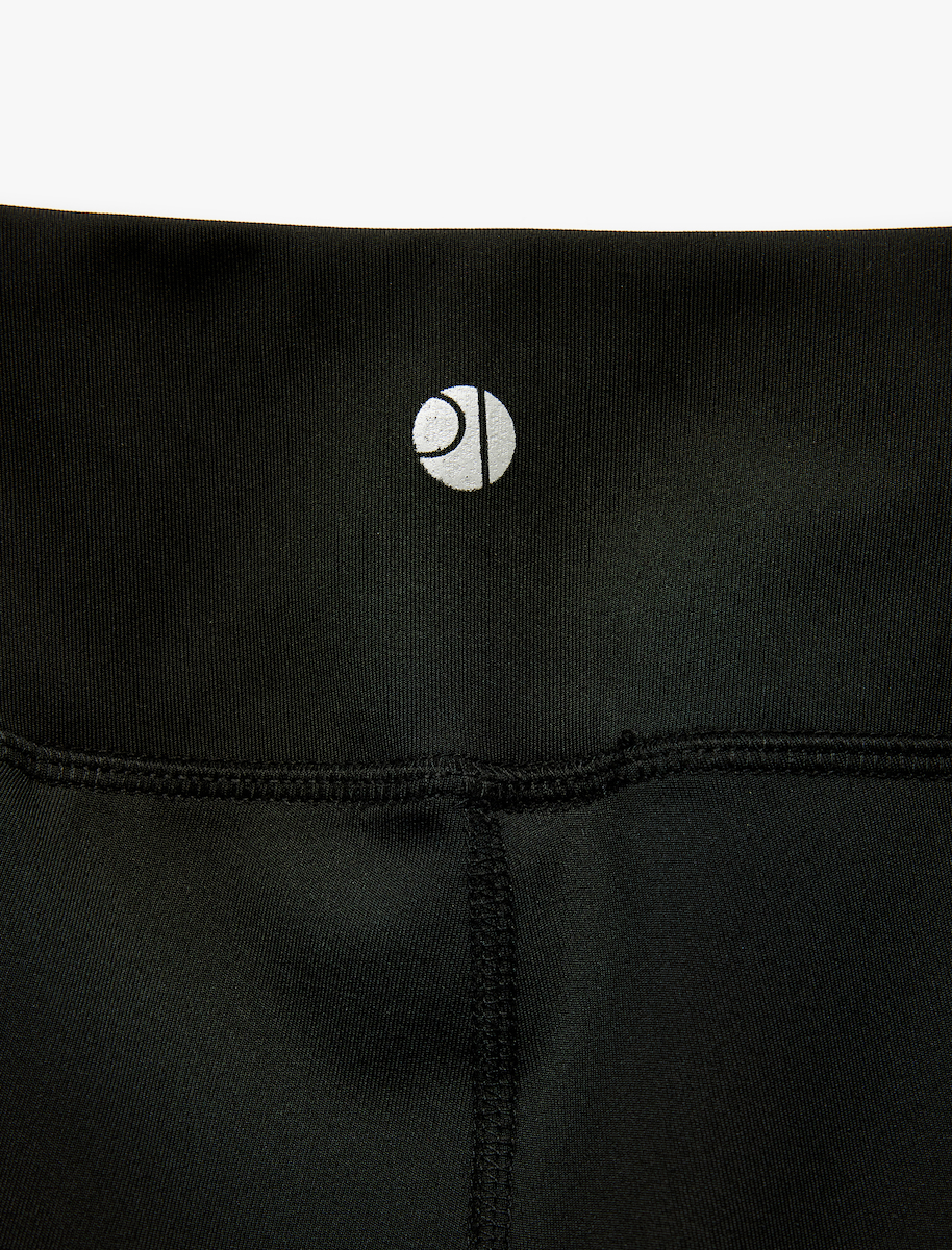 Yüksek Bel Slim Fit Dikiş Detaylı Spor Tayt