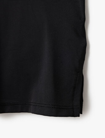 Halter Yaka Basic Crop Spor Atlet