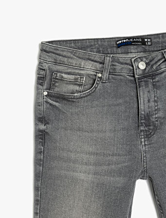 Pamuklu Skinny Fit Jean Pantolon - Michael Jean