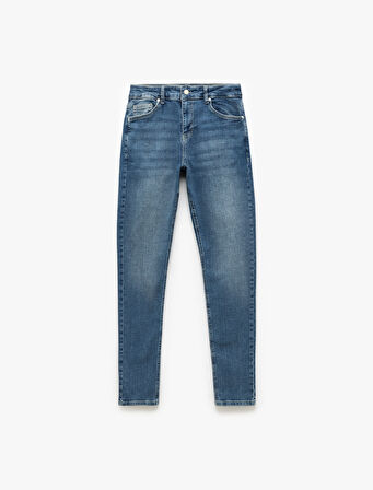 Normal Bel Skinny Fit Jean Pantolon - Michael Jean