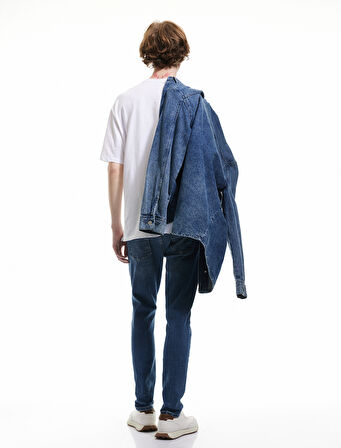 Pamuklu Normal Bel Super Skinny Fit Jean Pantolon - Justin Jean