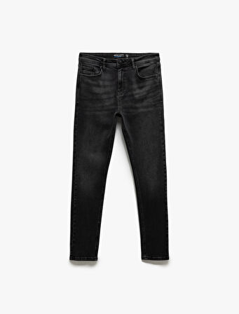 Normal Bel Super Skinny Jean Pantolon - Justin Jean