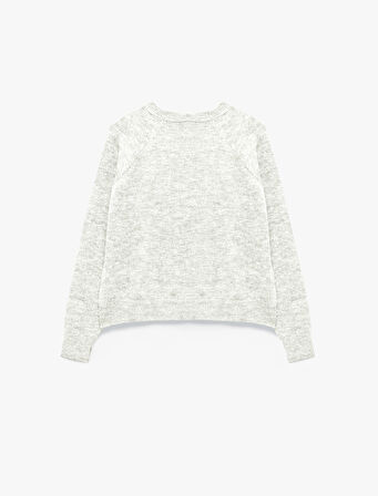 Uzun Kollu Bisiklet Yaka Basic Triko Kazak