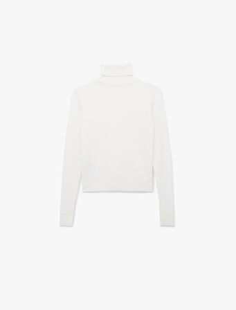 Uzun Kollu Balıkçı Yaka Triko Kazak