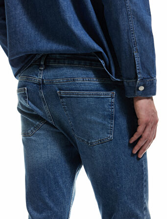 Pamuklu Normal Bel Slim Fit Jean Pantolon - Brad Jeans