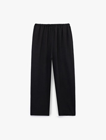 Aerobin Kumaş Beli Bağcıklı Cepli Havuç Pantolon