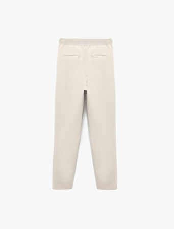 Yüksek Bel Slim Fit Cigarette Pantolon