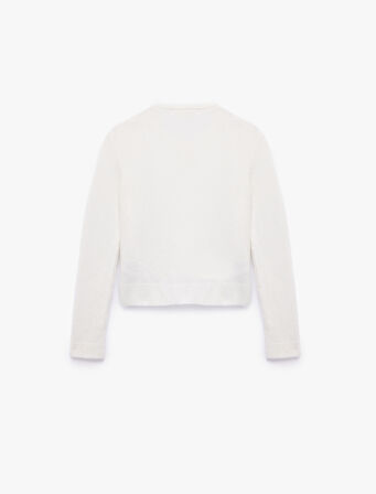 Regular Fit Uzun Kollu Bisiklet Yaka Triko Hırka