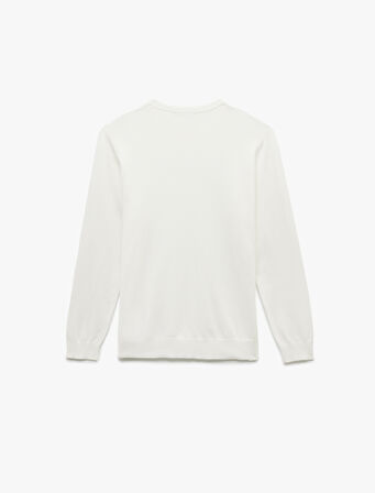 Uzun Kollu Bisiklet Yaka Basic Triko Kazak