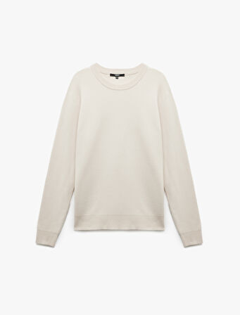 Uzun Kollu Bisiklet Yaka Basic Triko Kazak