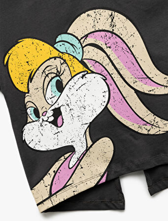 Pamuklu Lola Bunny Lisanslı Baskılı Kısa Kollu Tişört