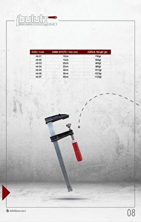 BULUT Küçük İşkence Döküm 10 cm - 100x80mm