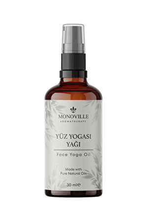 Yüz Yogası Yağı 30 ml Cam Şişede %100 Saf ve Doğal (Face Yoga Oil)