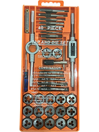 BOSS KILAVUZ PAFTA SETİ 40 PARÇA (BOSS-80474)