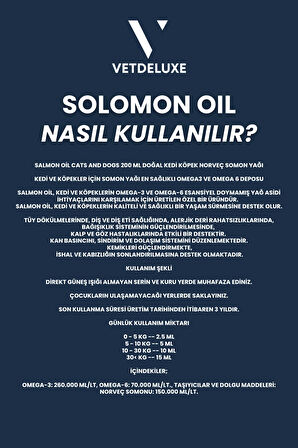 Salmon Oil Omega 3-6 İçeren Deri Tüy Sağlığını Destekleyen Somon Yağı 200 Ml