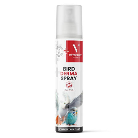 Derma Spray Tüm Kafes Kuşları İçin Deri Ve Tüy Bakım Spreyi 150 Ml