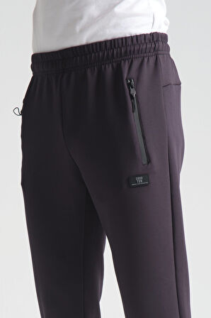 Lacivert - 3XL Erkek Cep Detaylı Jogger Eşofman Altı