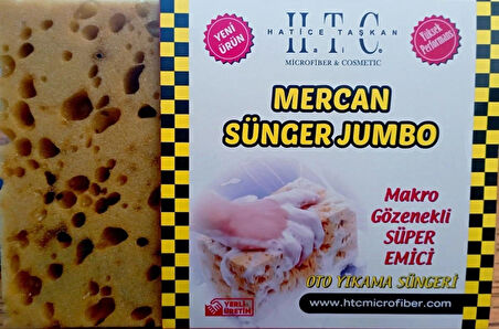 MAGİC SCHİNE Htc Jumbo Mercan Oto Yıkama Süngeri 18*12*5 Cm