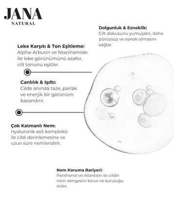 Arbutin Leke Karşıtı ve Aydınlatıcı Serum