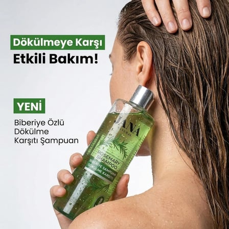  Dökülme Karşıtı Biberiye Şampuan