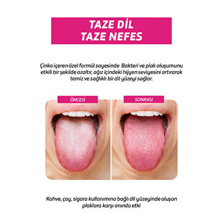 Must Pink Dil Temizleme Jeli | Dil Macunu 125 ml