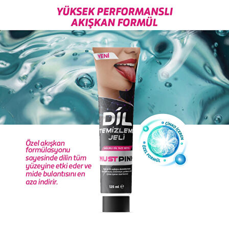 Must Pink Dil Temizleme Jeli | Dil Macunu 125 ml