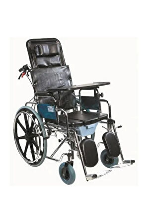 Medikalcim Tuvalet Özellikli Banyo Tekerlekli Sandalyesi