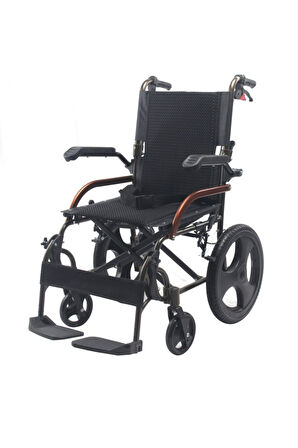 Medikalcim  Gk863labj-12 Jet Black Transfer Alüminyum Tekerlekli Sandalye