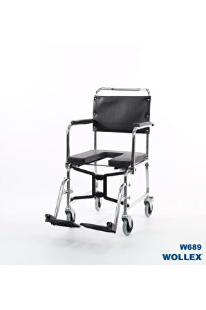 Medikalcim Klozetli Tekerlekli Sandalye W689