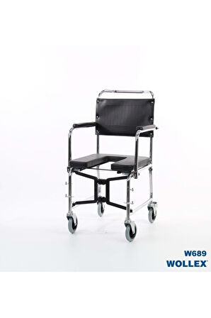 Medikalcim Klozetli Tekerlekli Sandalye W689