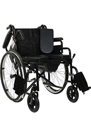 Medikalcim G-120 Klozetli Manuel Tekerlekli Sandalye / Commode Manual Wheelchair