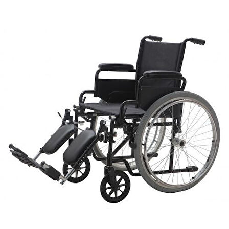 Medikalcim Ayak Kalkar Yan Kol Çikar Katlanir Çelik Tekerlekli Sandalye⁸