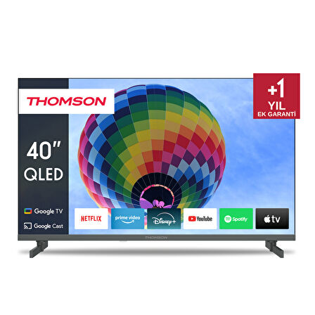 Thomson 40QG4S14 UHD 40" 100 Ekran Uydu Alıcılı Google Smart Qled TV