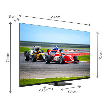 Thomson 55QG7C14 55” 139 Ekran Uydu Alıcılı 4K Ultra HD Google Smart 144 Hz QLED Pro TV