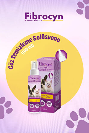 FİBROCYN Anımal Health Göz Temizleme Solüsyonu 100 ml