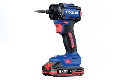 EXEN EN 272 MULTi - 21V 2Ah 70N.m Kömürsüz Darbeli Şarjlı Matkap (4 Fonksiyonlu)