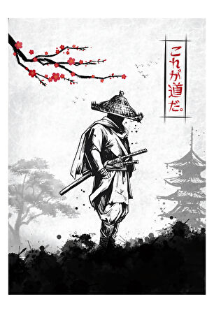 SAMURAY ALL OR NOTHING 60x84 8684660336772 PVC ÇERÇEVESİZ TABLO