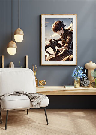 Tİ-PLAY ZAKA ANİME SERİES CALİON AS02 35X50 CM ÇERÇEVESİZ KARTON POSTER UV BASKI