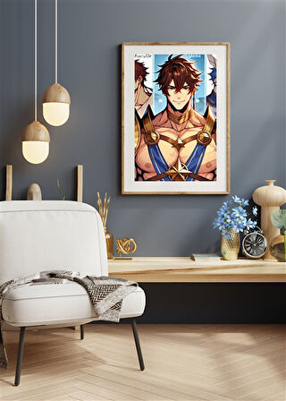 Tİ-PLAY ZAKA ANİME SERİES DRAKTHAR AS04 35X50 CM ÇERÇEVESİZ KARTON POSTER UV BASKI